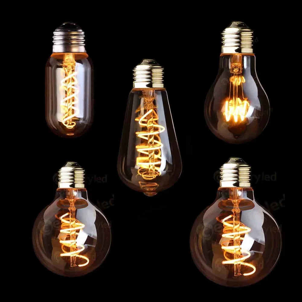 RETRO VINTAGE LED FILAMENT BULBS E27