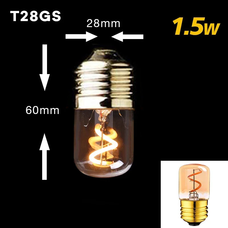 RETRO VINTAGE LED FILAMENT BULBS E27