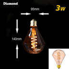 RETRO VINTAGE LED FILAMENT BULBS E27