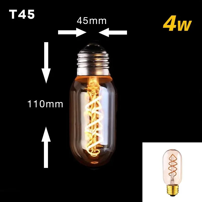RETRO VINTAGE LED FILAMENT BULBS E27