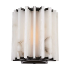RIBBED ALABASTER PANEL SCONCE | CLFAN831