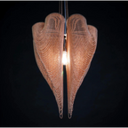 ROSE GOLD CLOVER MESH CHANDELIER | CLFT85200B