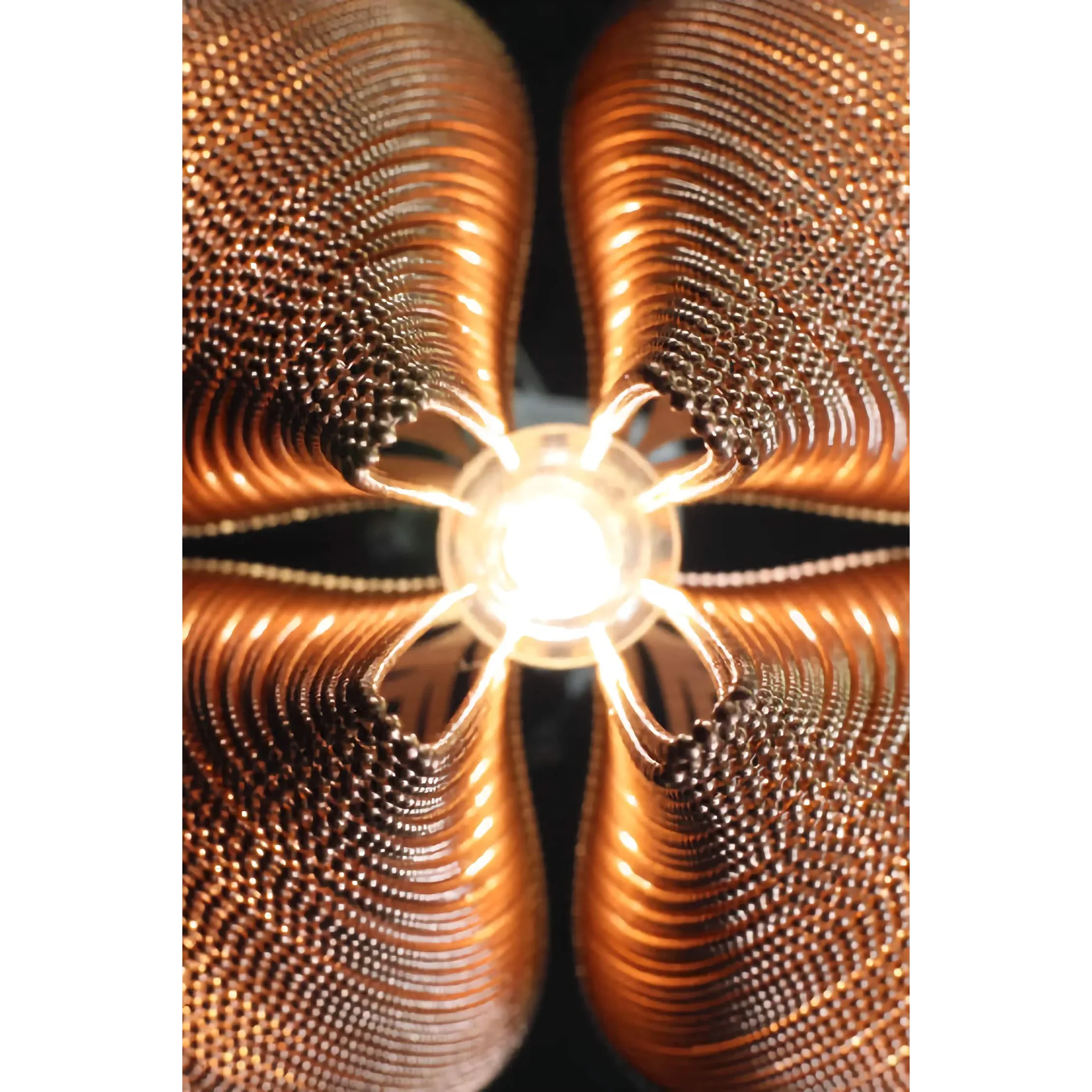 ROSE GOLD CLOVER MESH CHANDELIER | CLFT85200B