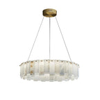 ROUND ALABASTER CHANDELIER | CLFRT0588