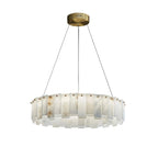 ROUND ALABASTER CHANDELIER | CLFRT0588