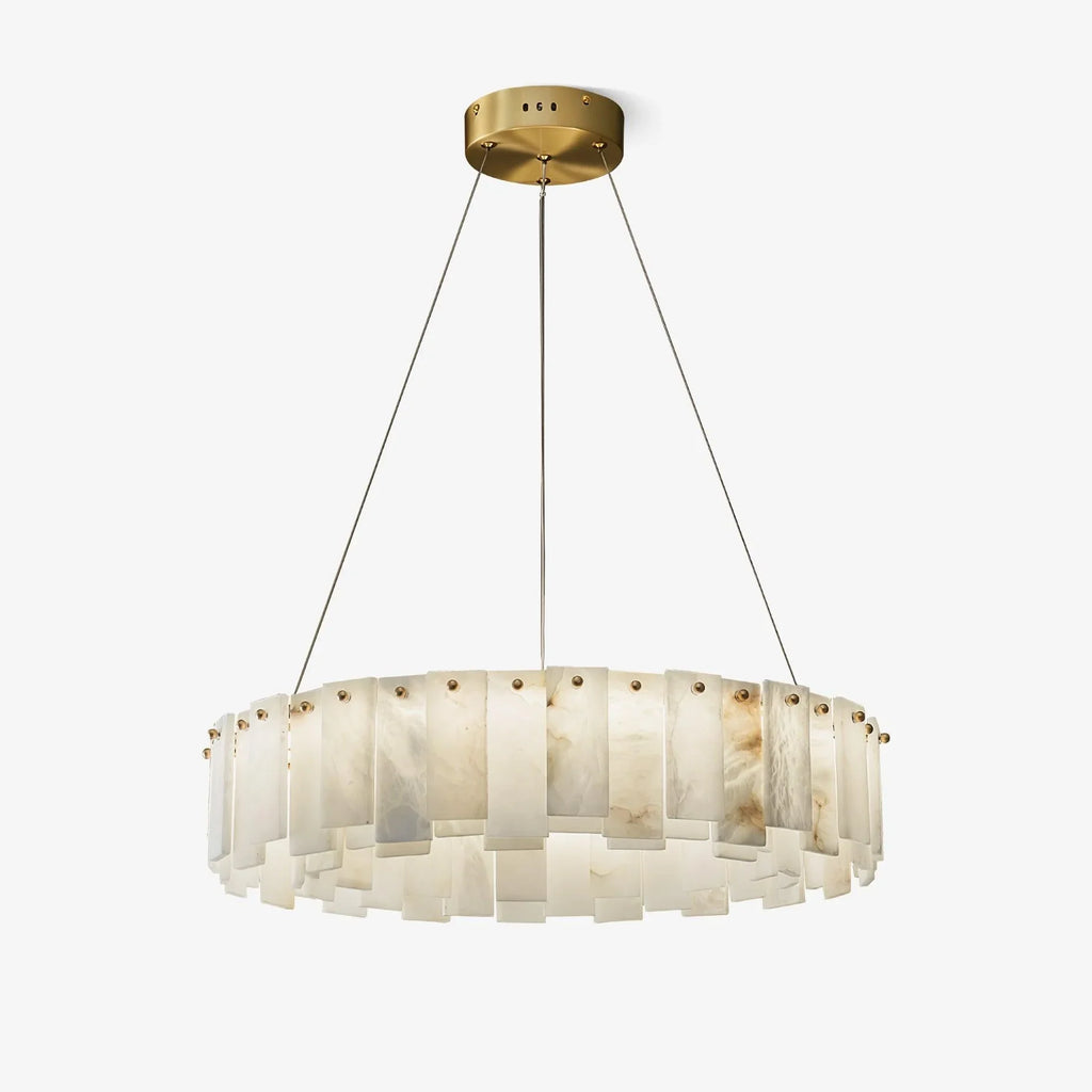 ROUND ALABASTER CHANDELIER | CLFRT0588