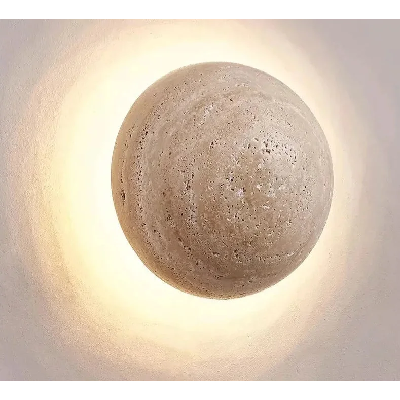 ROUND LED MARBLE WALL SCONCE | DESIGN CL852200X