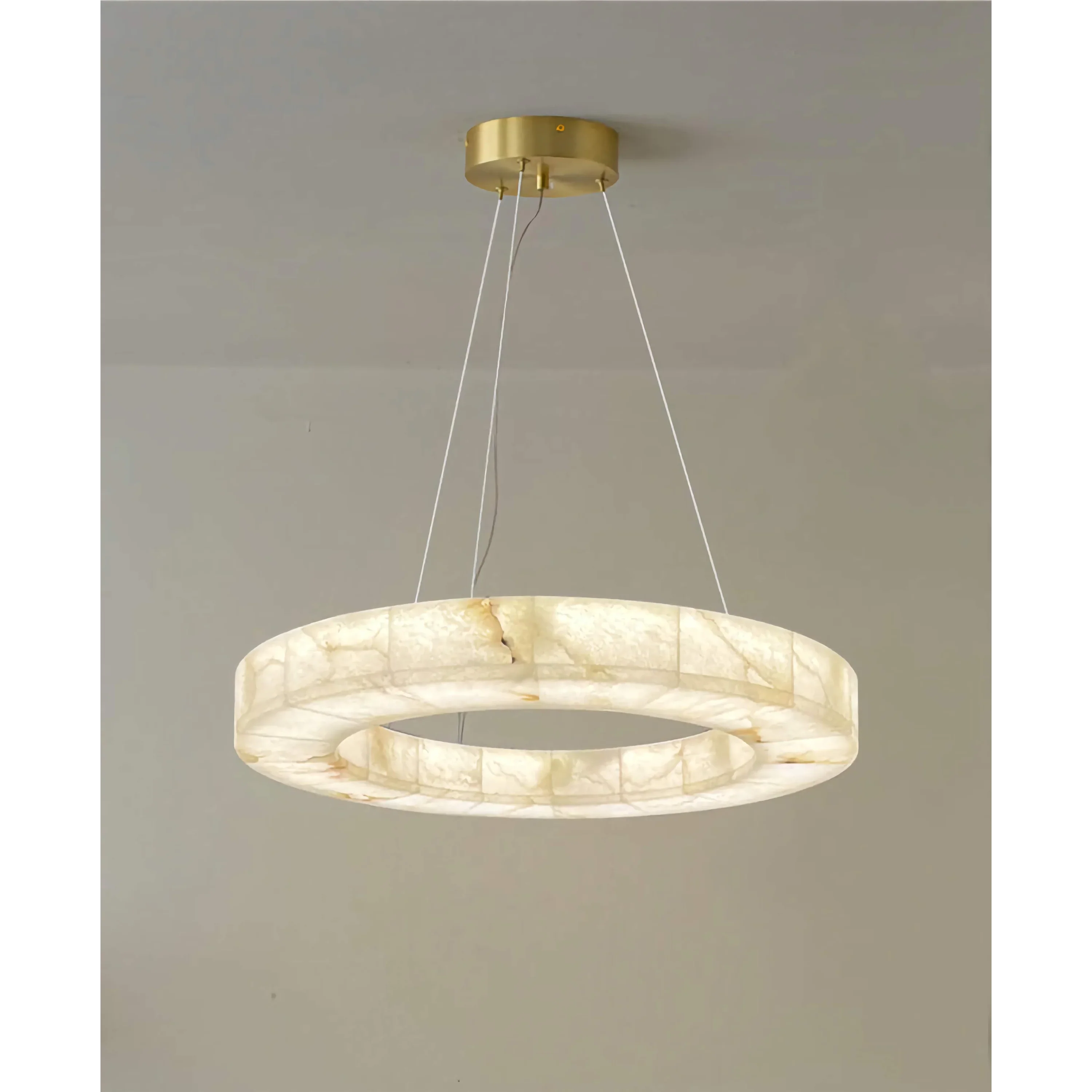 ROUND MARBLE CHANDELIER | CLVC0210