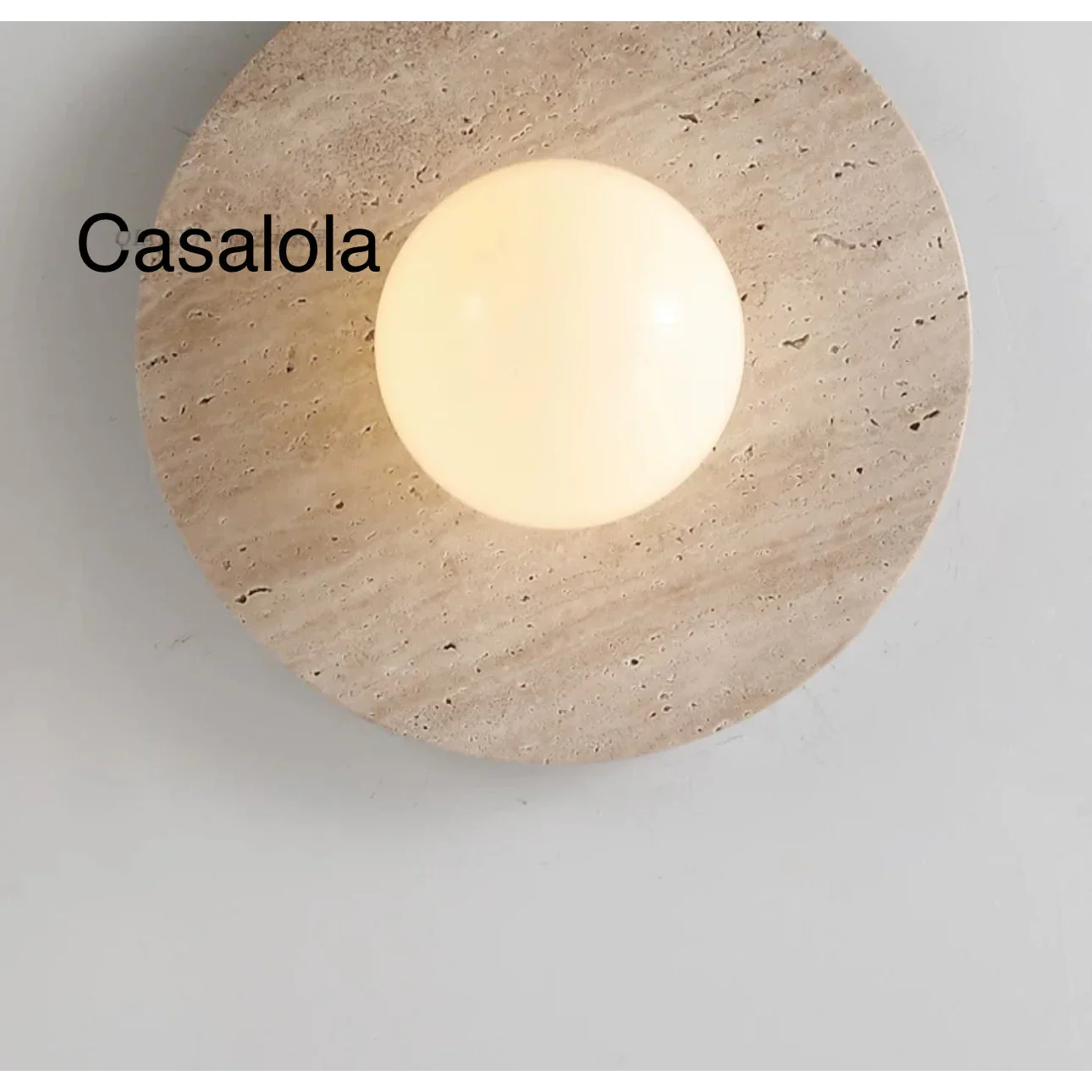 ROUND MARBLE WALL LAMP | CLZL6932