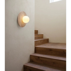 ROUND MARBLE WALL LAMP | CLZL6932