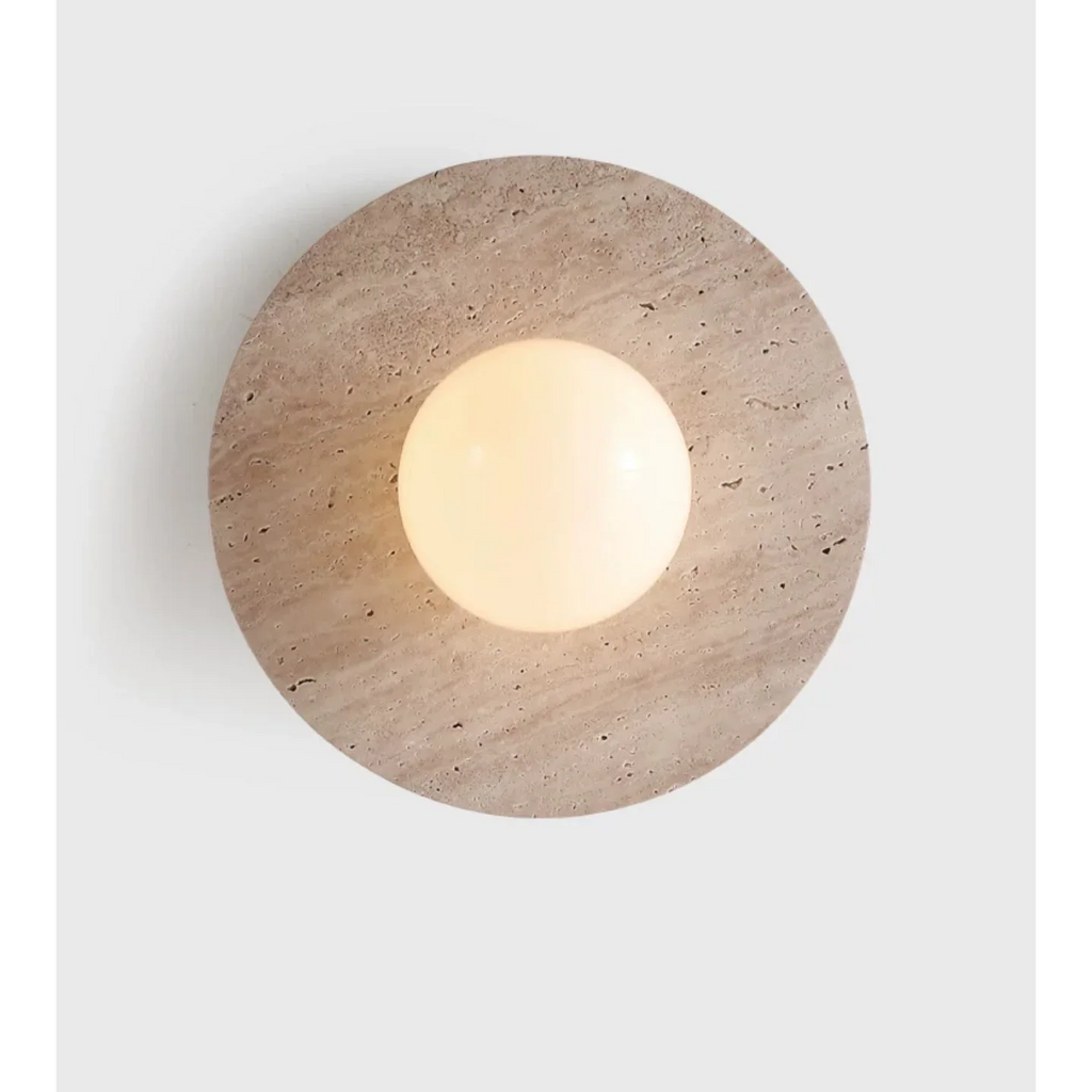 ROUND MARBLE WALL LAMP | CLZL6932
