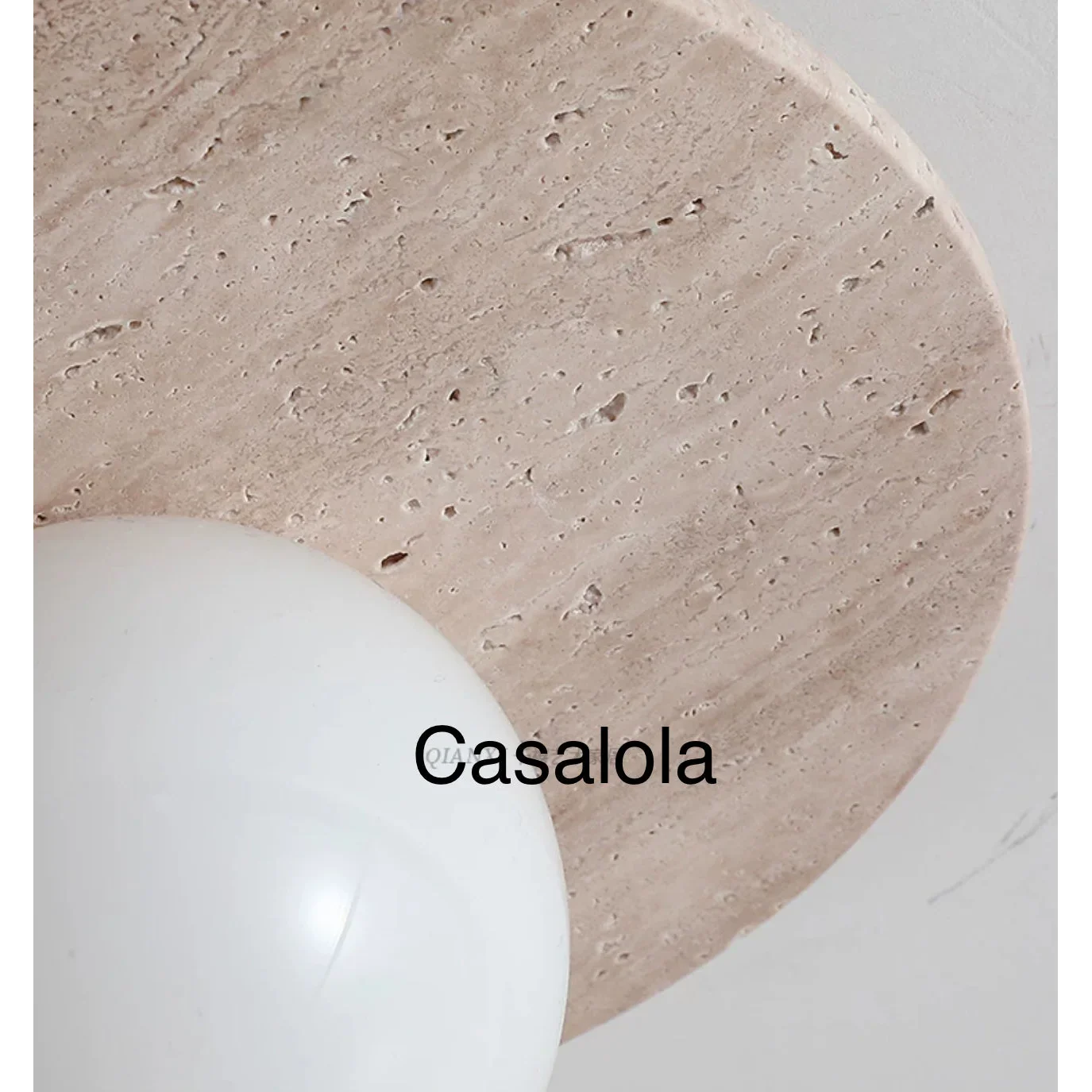 ROUND MARBLE WALL LAMP | CLZL6932
