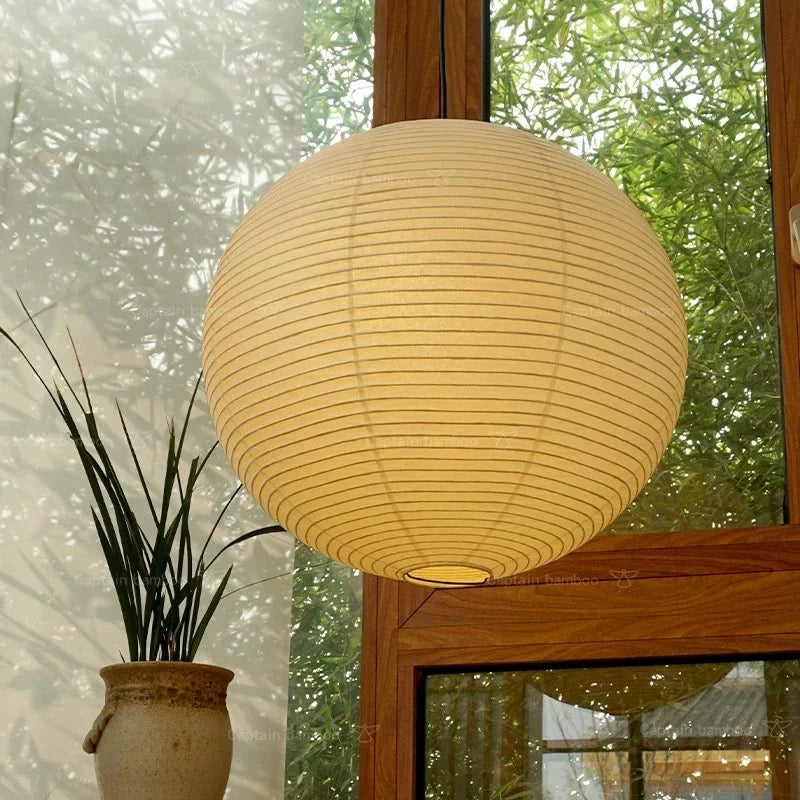 ROUND PAPER LANTERNS PENDANT LIGHTING | CL03215