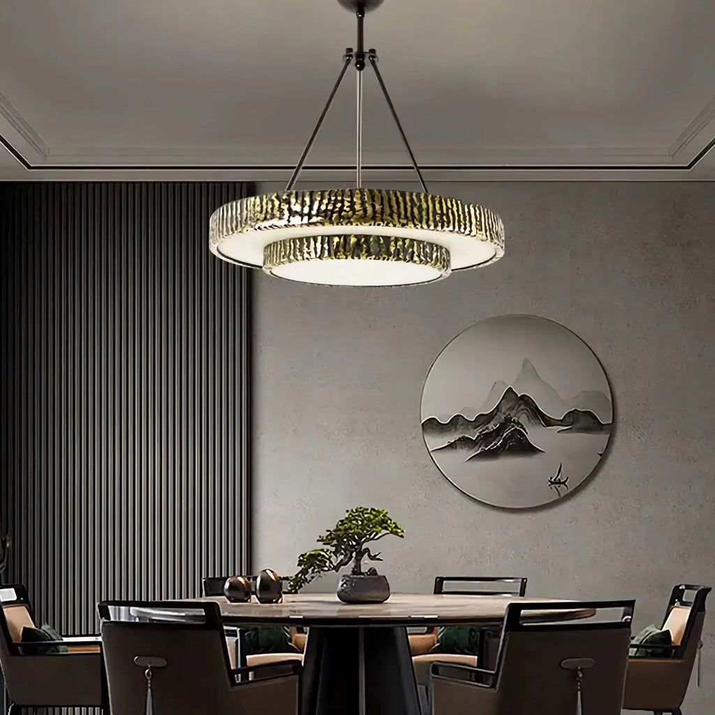 ROUND VINTAGE ALABASTER CHANDELIER | clbxzq04s