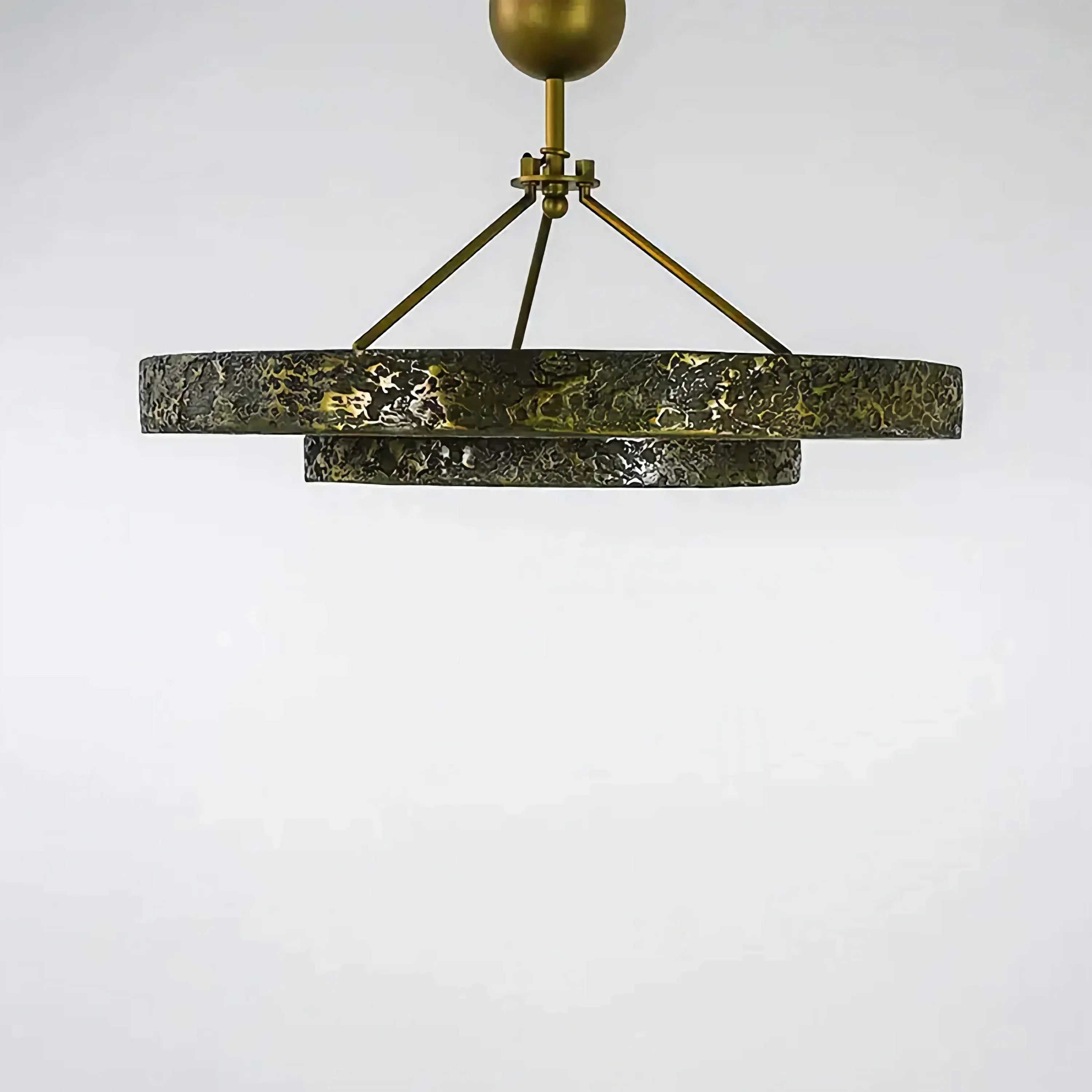 ROUND VINTAGE ALABASTER CHANDELIER | clbxzq04s