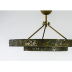 ROUND VINTAGE ALABASTER CHANDELIER | clbxzq04s