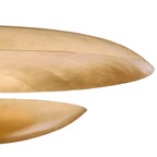 SCULPTURAL GOLD TIERED CHANDELIER | CLIS0960