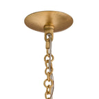 SCULPTURAL GOLD TIERED CHANDELIER | CLIS0960