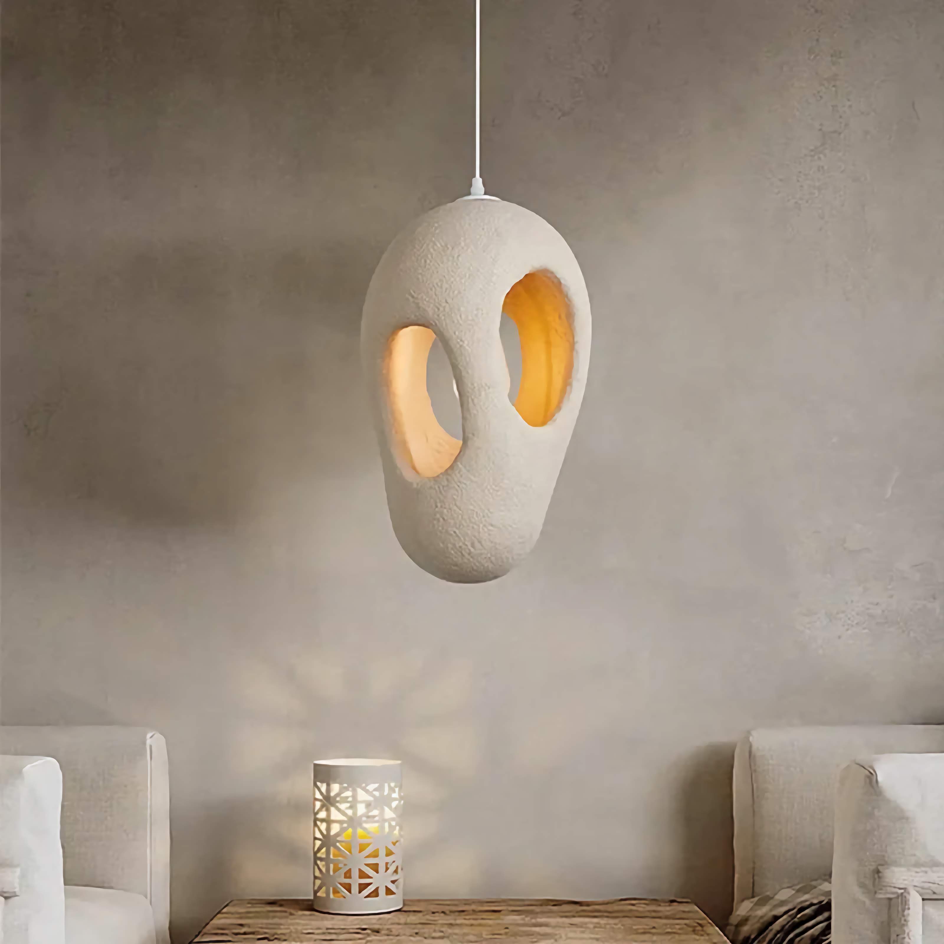 SCULPTURAL JAPANDI PENDANT LAMP | DESIGN CL85552025R