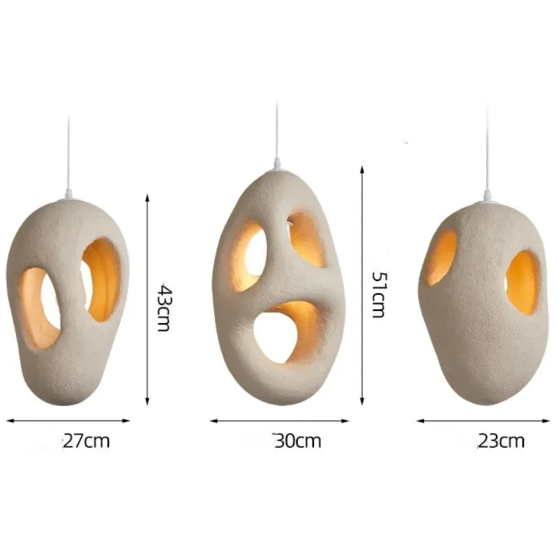 SCULPTURAL JAPANDI PENDANT LAMP | DESIGN CL85552025R