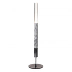 SCULPTURAL MARBLE TORCHIERE FLOOR LAMP | CLJVIS014