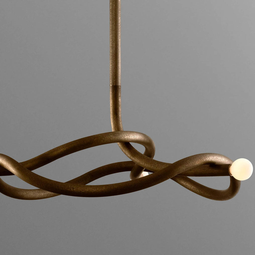 SCULPTURAL MID-CENTURY CHANDELIER | CLKZ074