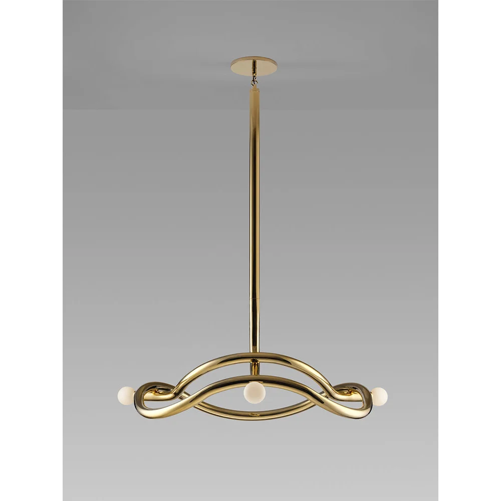 SCULPTURAL MID-CENTURY CHANDELIER | CLKZ074