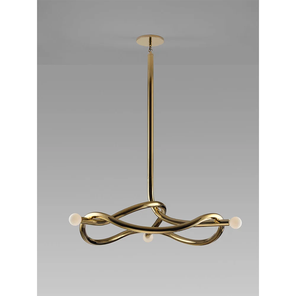 SCULPTURAL MID-CENTURY CHANDELIER | CLKZ074