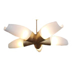 SEMI FLUSH GOLD CHANDELIER | CLSPK036
