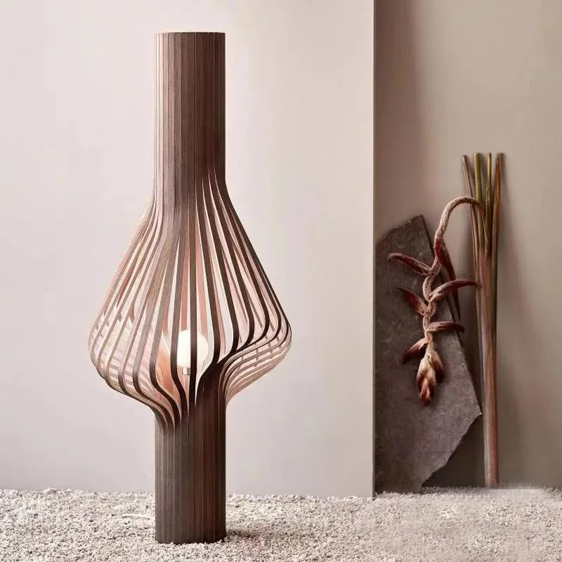 SERENITY WOODEN SERIES FLOOR LAMPS | SERIES 879952V1