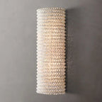 SILVER CRYSTAL BEADS WALL SCONCES | CLSC0951WS