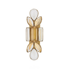 SILVER LARGE CRYSTAL WALL SCONCE | CLPFTL085S