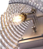 SMOKED Amber CRYSTAL Beads WALL SCONCES | CLSC0951W