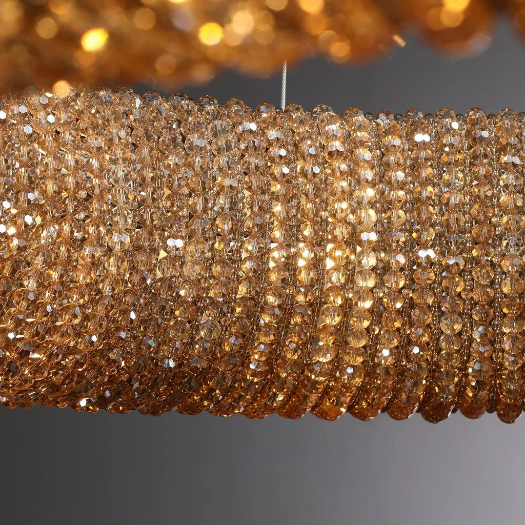SMOKED CRYSTAL CHANDELIER | CLSC0951