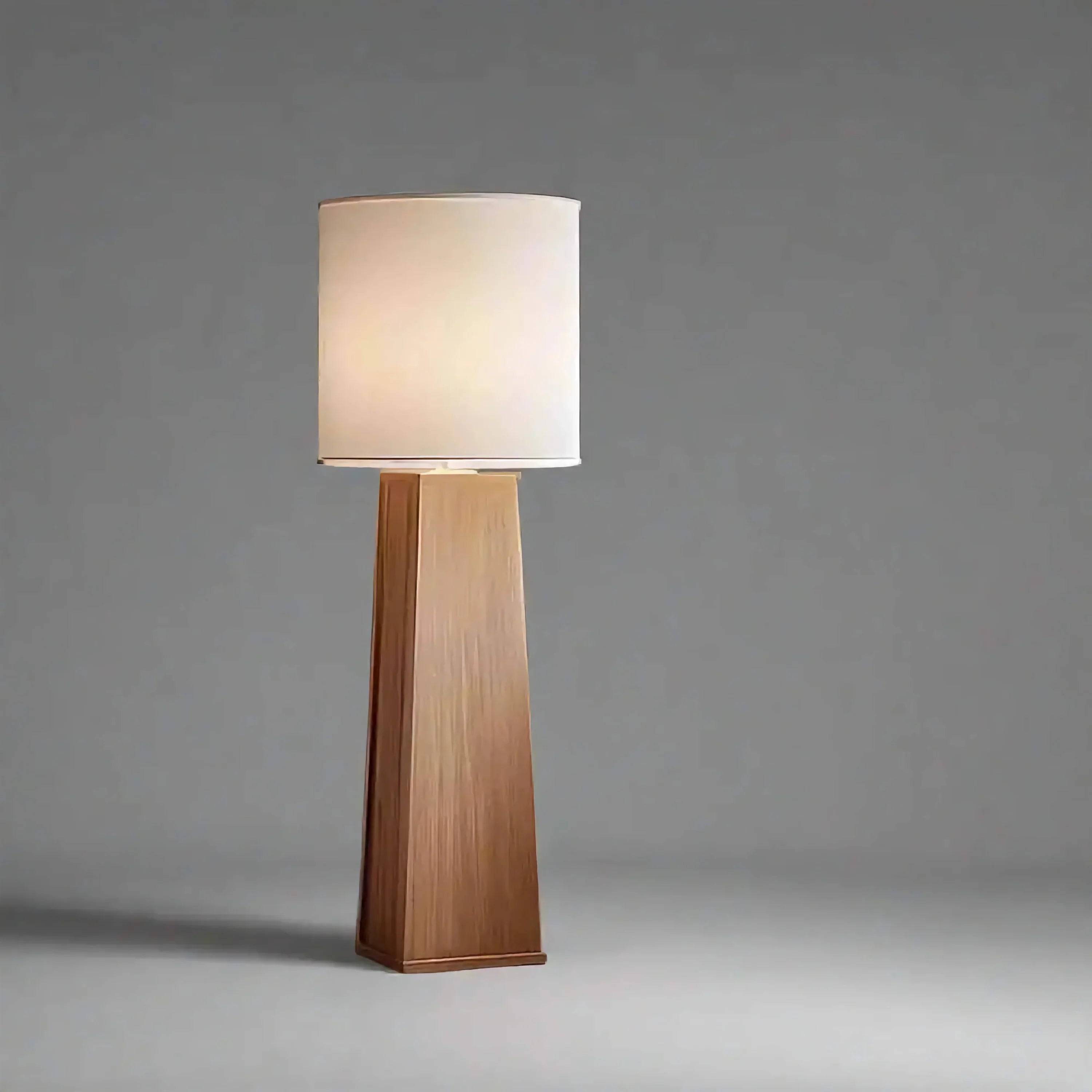 SOLID WOOD COLUMN FLOOR LAMP | CLSTUD059