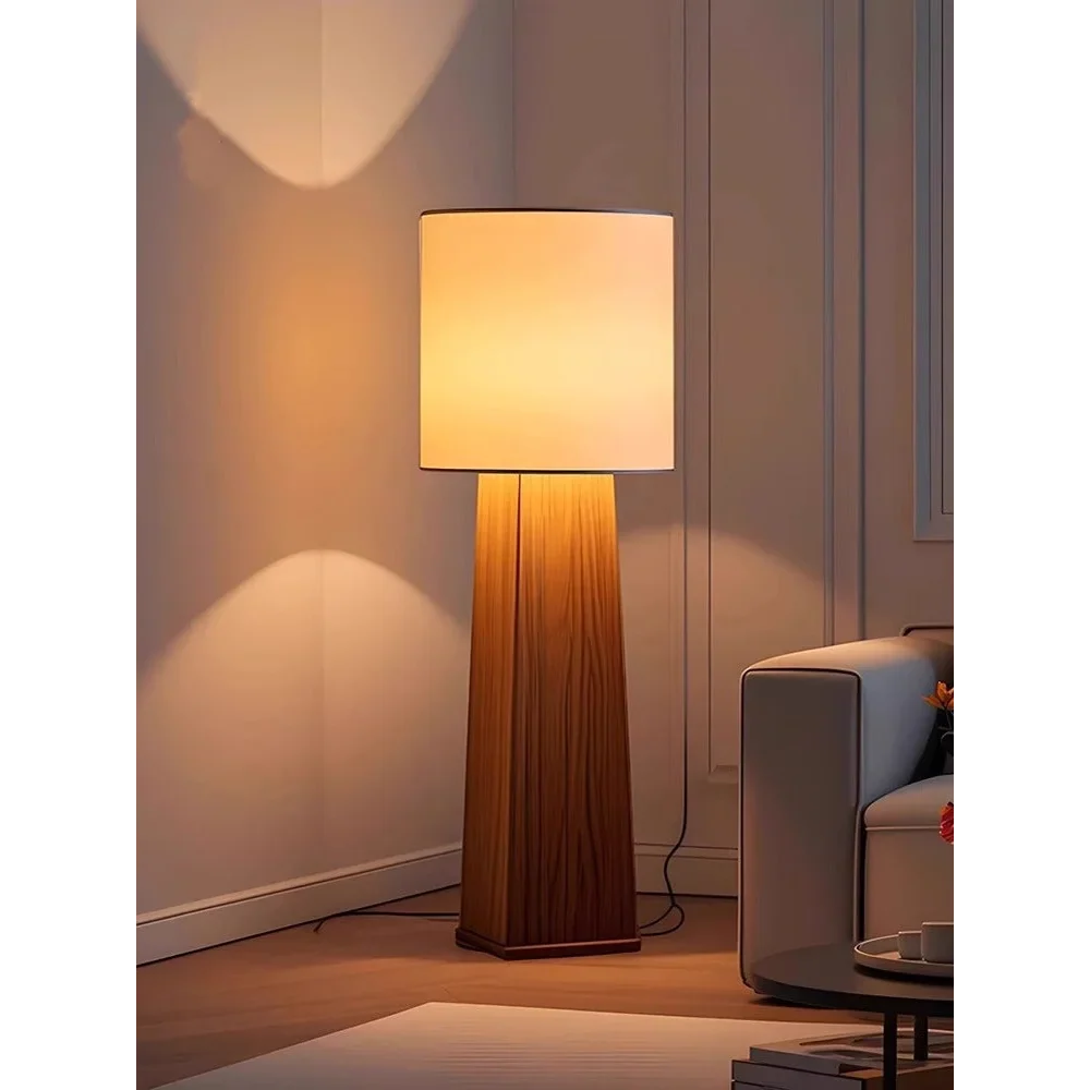 SOLID WOOD COLUMN FLOOR LAMP | CLSTUD059