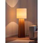SOLID WOOD COLUMN FLOOR LAMP | CLSTUD059