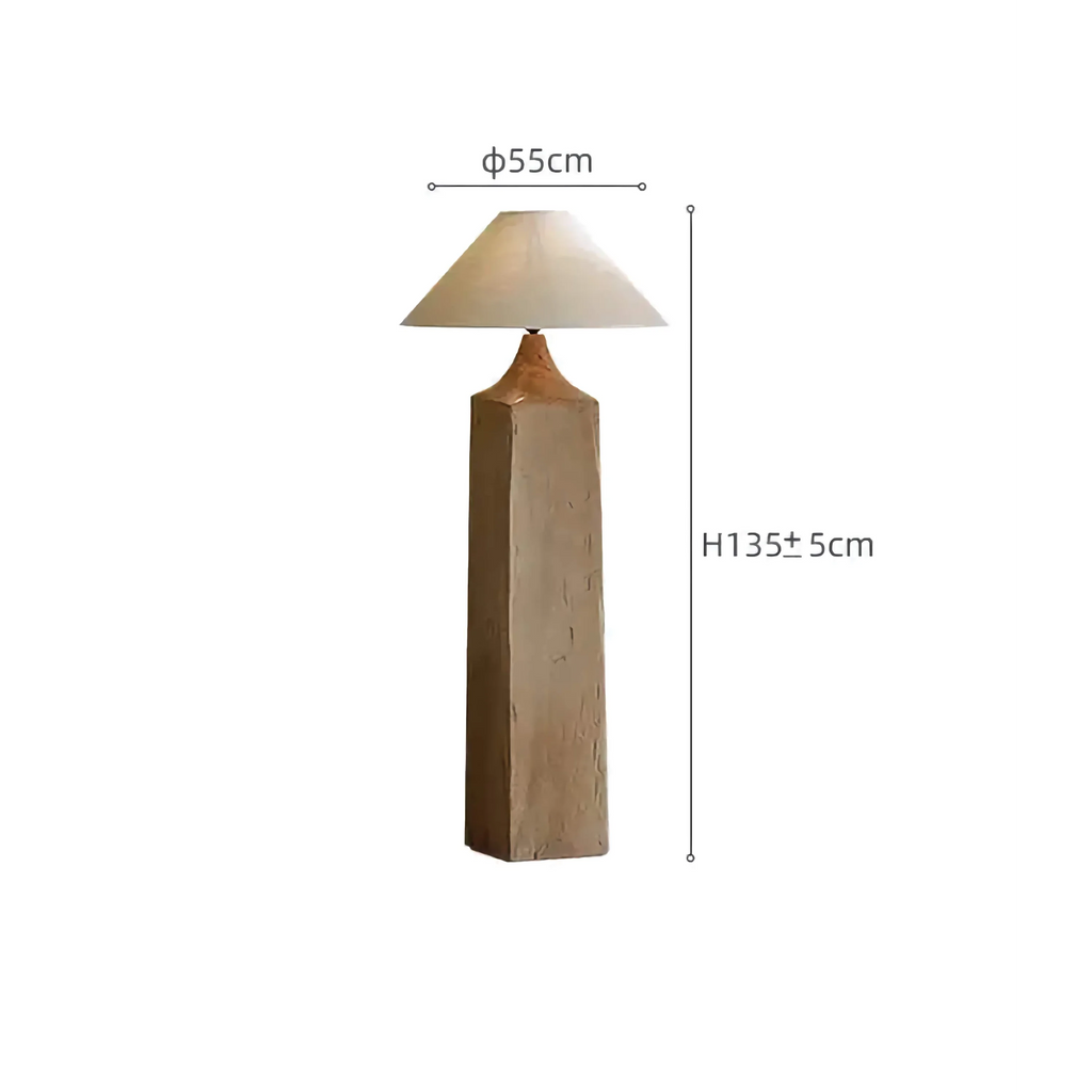 SOLID WOOD COLUMNAR FLOOR LAMP | ELKANN DESIGN CL980