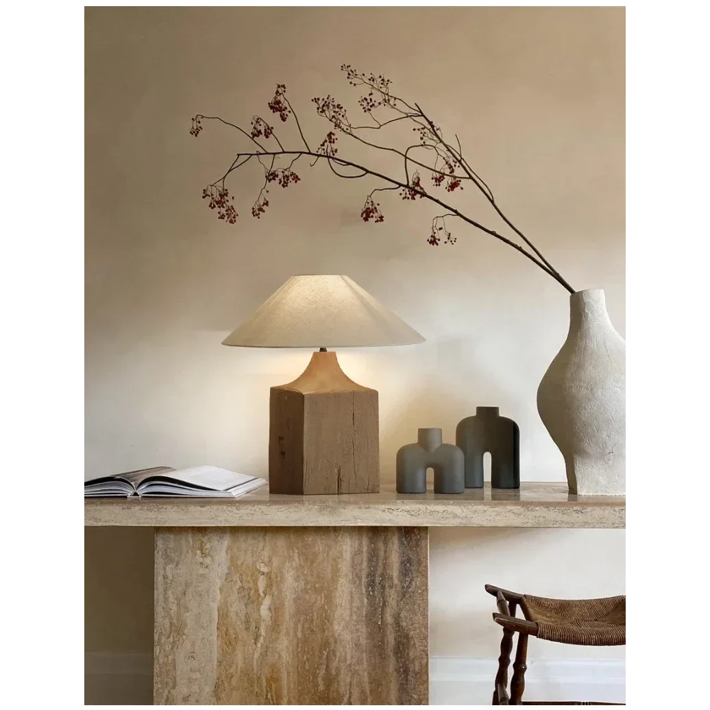 SOLID WOOD COLUMNAR FLOOR LAMP | ELKANN DESIGN CL980