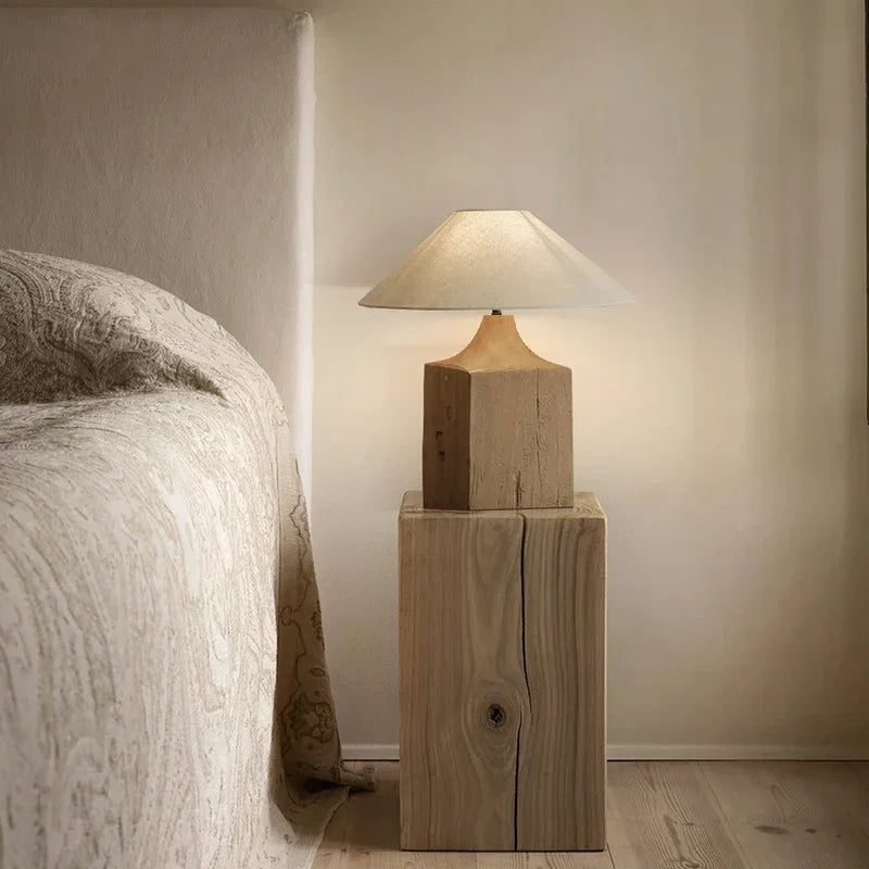 SOLID WOOD COLUMNAR FLOOR LAMP | ELKANN DESIGN CL980