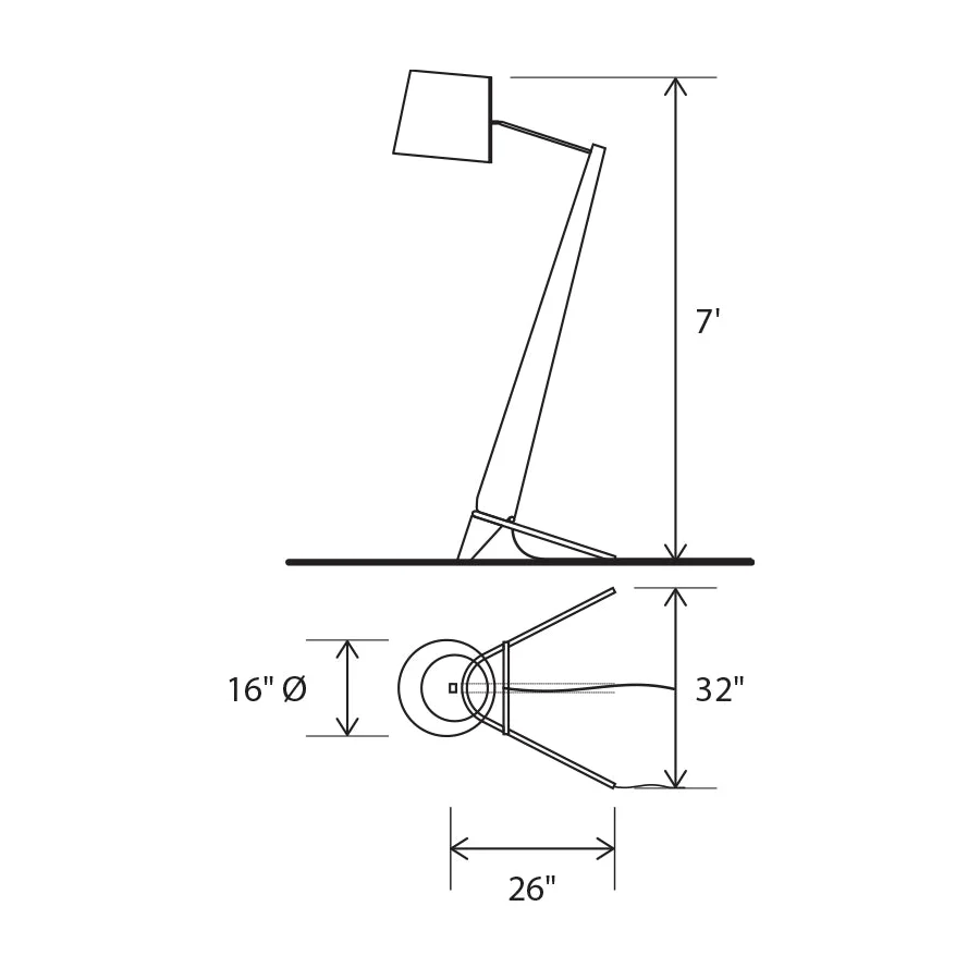 SOLID WOOD FLOOR LAMP | CLV44402