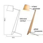 SOLID WOOD FLOOR LAMP | CLV44402