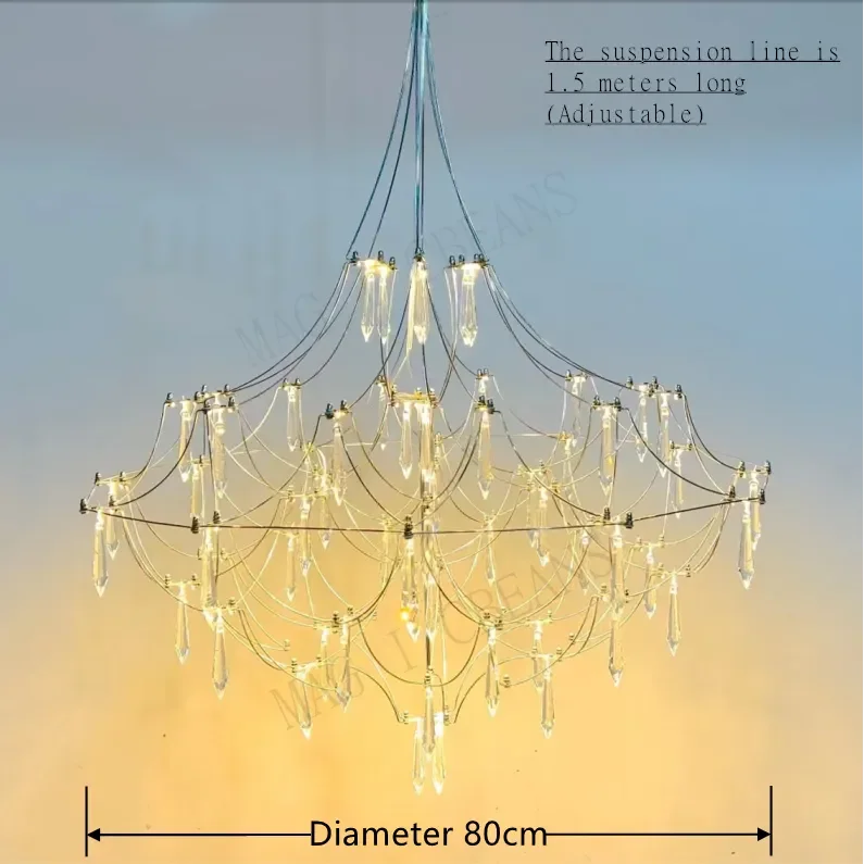 STARRY NIGHTS CRYSTAL CHANDELIER | CL78522025