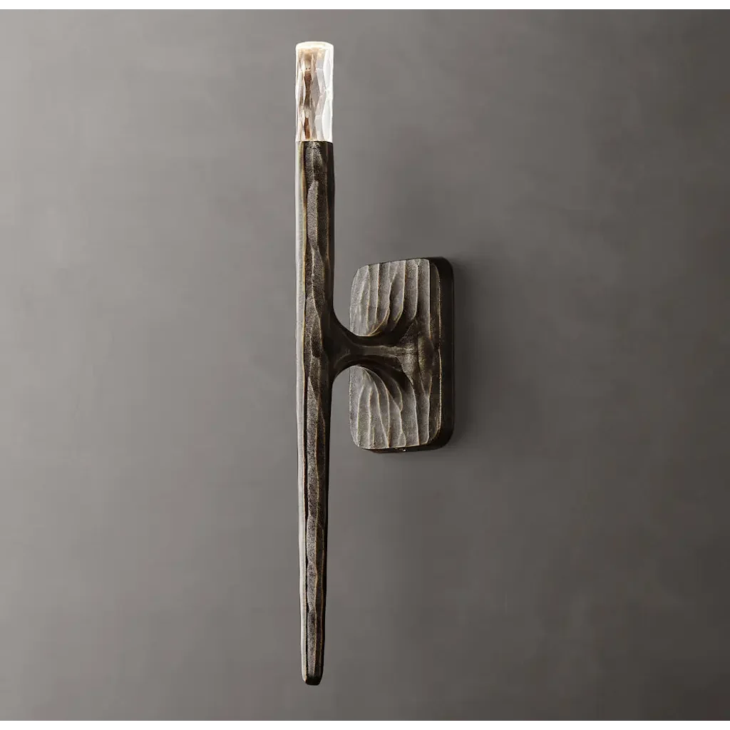 STICK SILVER WALL SCONCES | CLRE0079S