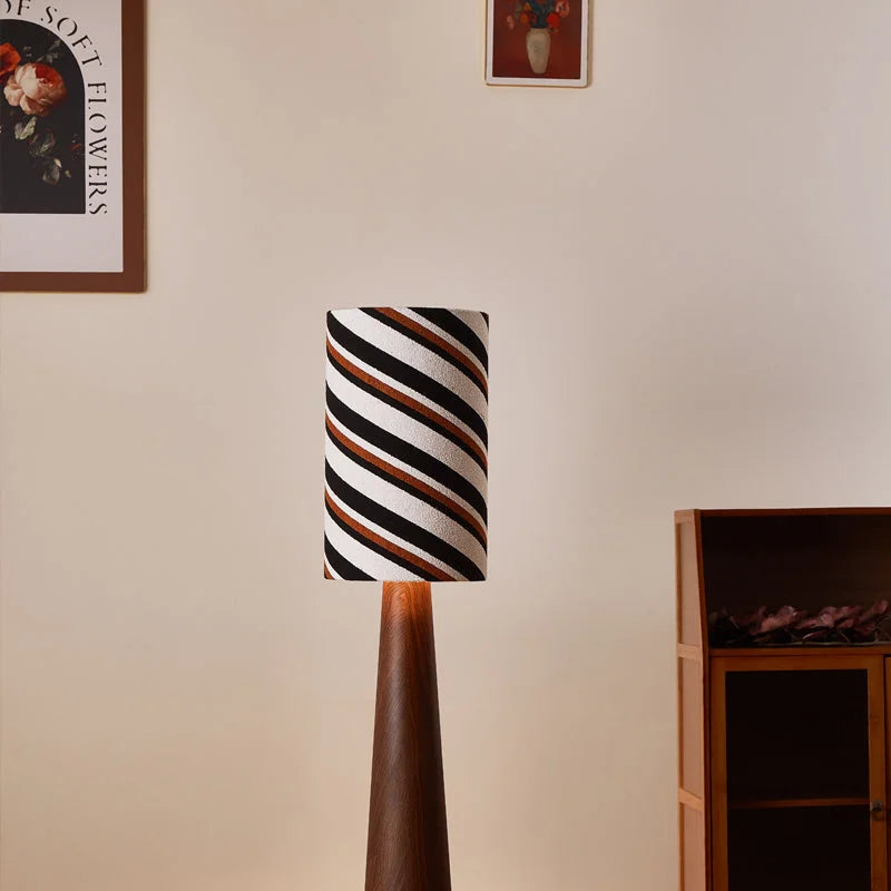 STRIPED JAPANDI FLOOR LAMP | CLHTR55
