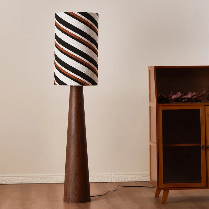 STRIPED JAPANDI FLOOR LAMP | CLHTR55