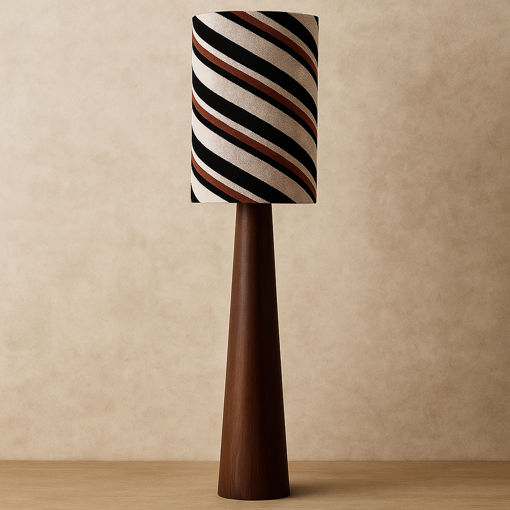 STRIPED JAPANDI FLOOR LAMP | CLHTR55