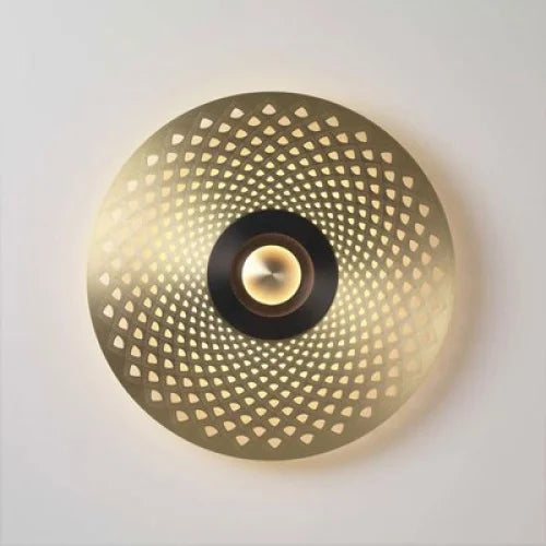 STYLISH METAL DISC WALL LAMP | CL80122