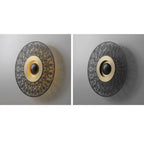 STYLISH METAL DISC WALL LAMP | CL80122