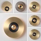 STYLISH METAL DISC WALL LAMP | CL80122